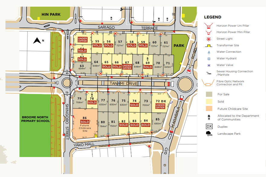 [Land for Sale] Waranyjarri Broome North Estate, Bilingurr OpenLot